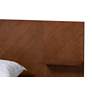 3_Graham Ash Walnut Queen Platform Storage Bed w/ Nightstands more views
