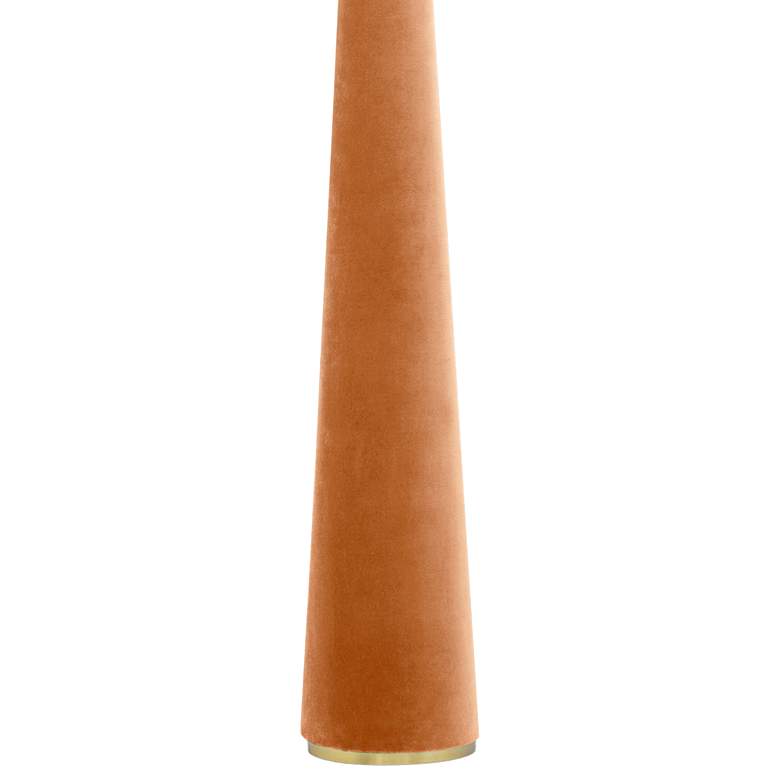 Image 3 Graham Terracotta Velvet Floor Lamp more views