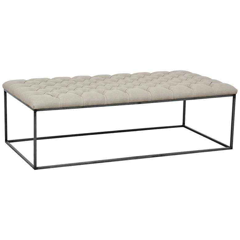 Image 1 Gramercy 58 inch Wide Flax Bench