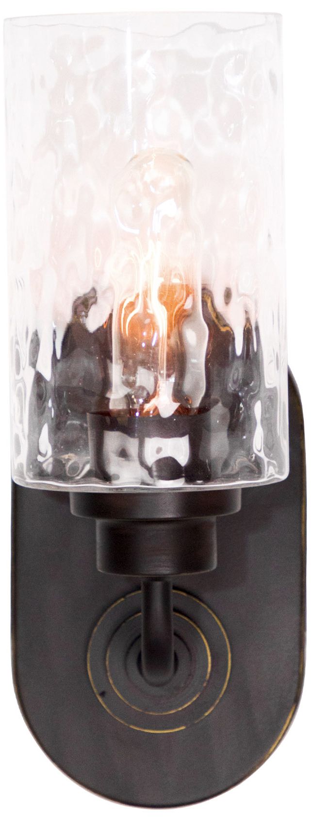 Image 5 Gramercy Park 12" High Old English Bronze Wall Sconce more views