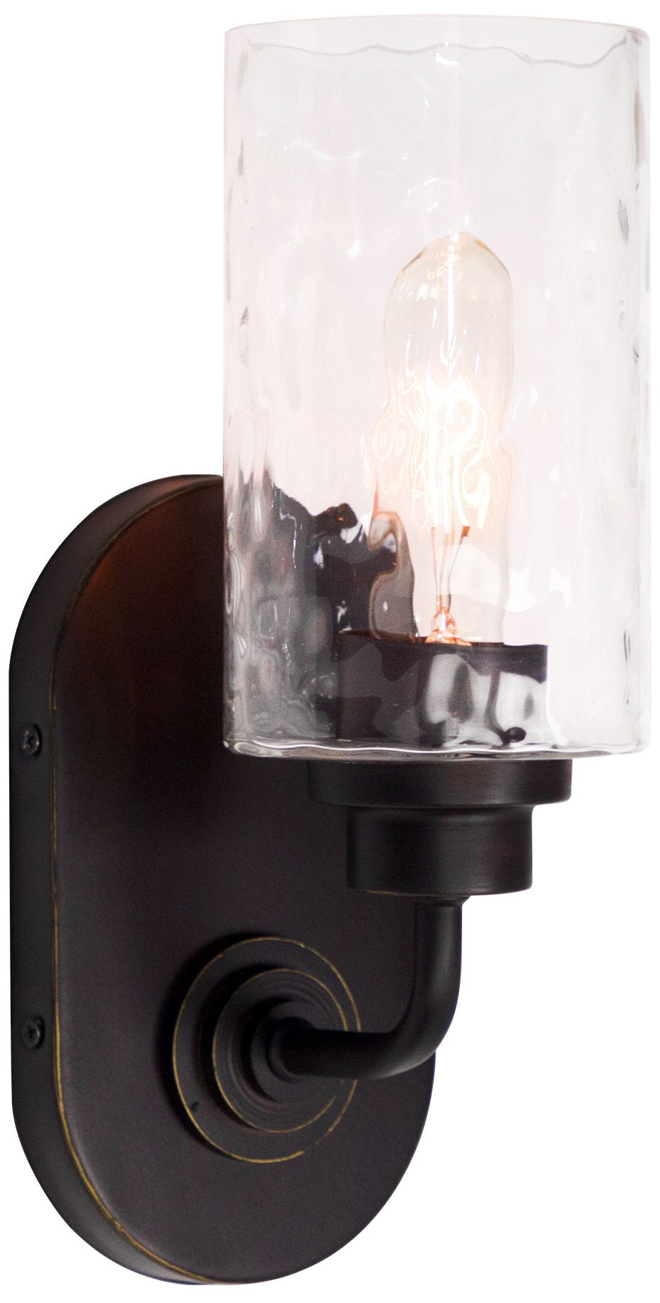 Image 6 Gramercy Park 12" High Old English Bronze Wall Sconce more views