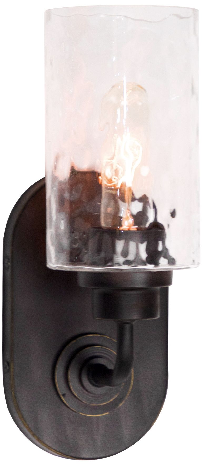 Image 7 Gramercy Park 12" High Old English Bronze Wall Sconce more views