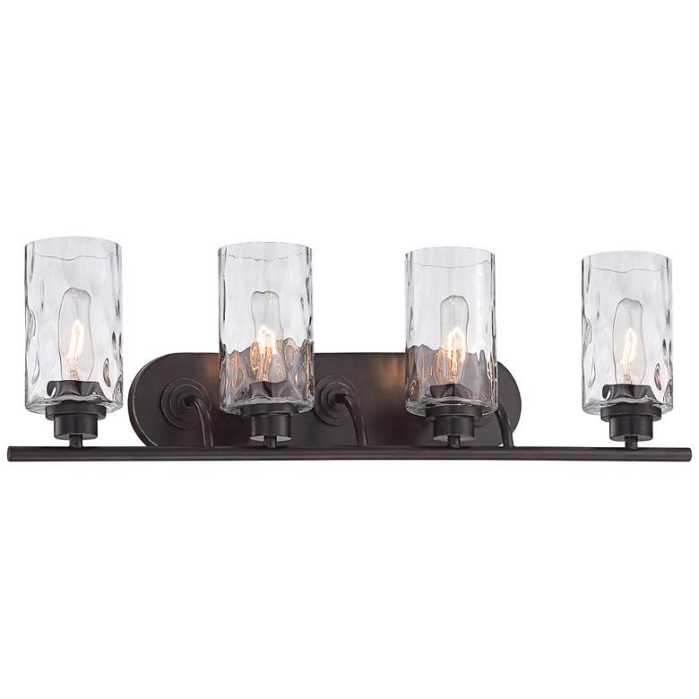 Image 2 Gramercy Park 30 1/2" Wide Old English Bronze Bath Light