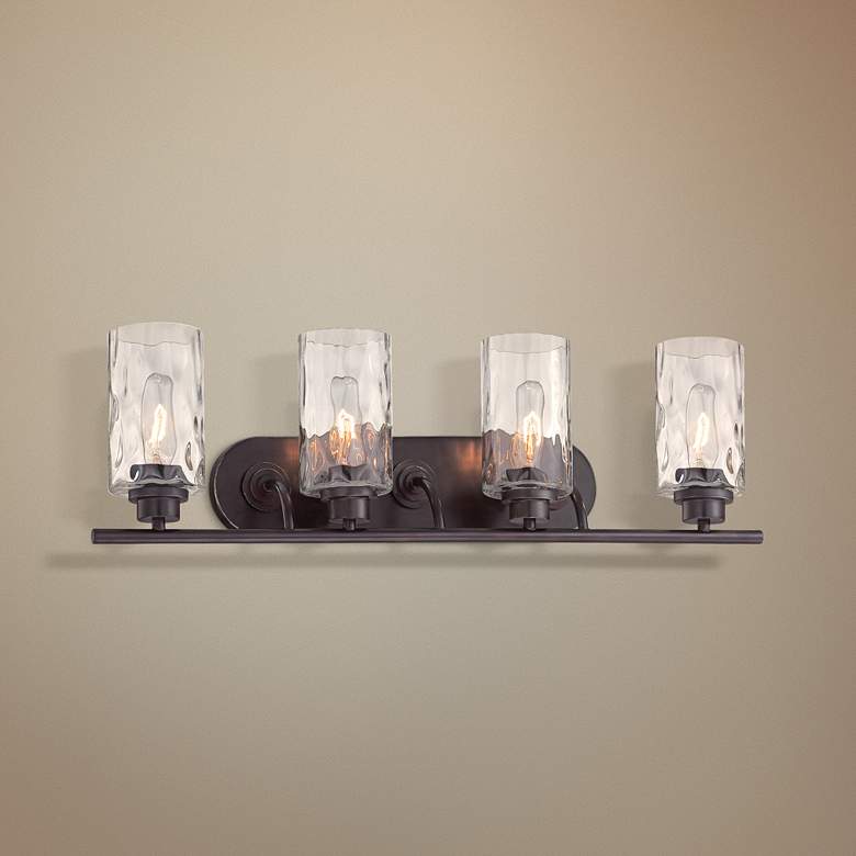 Image 1 Gramercy Park 30 1/2" Wide Old English Bronze Bath Light