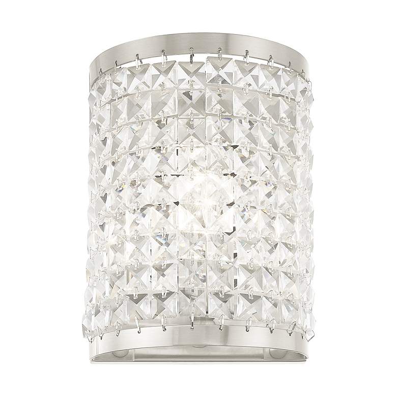 Image 4 Grammercy 1 Light Brushed Nickel Wall Sconce more views