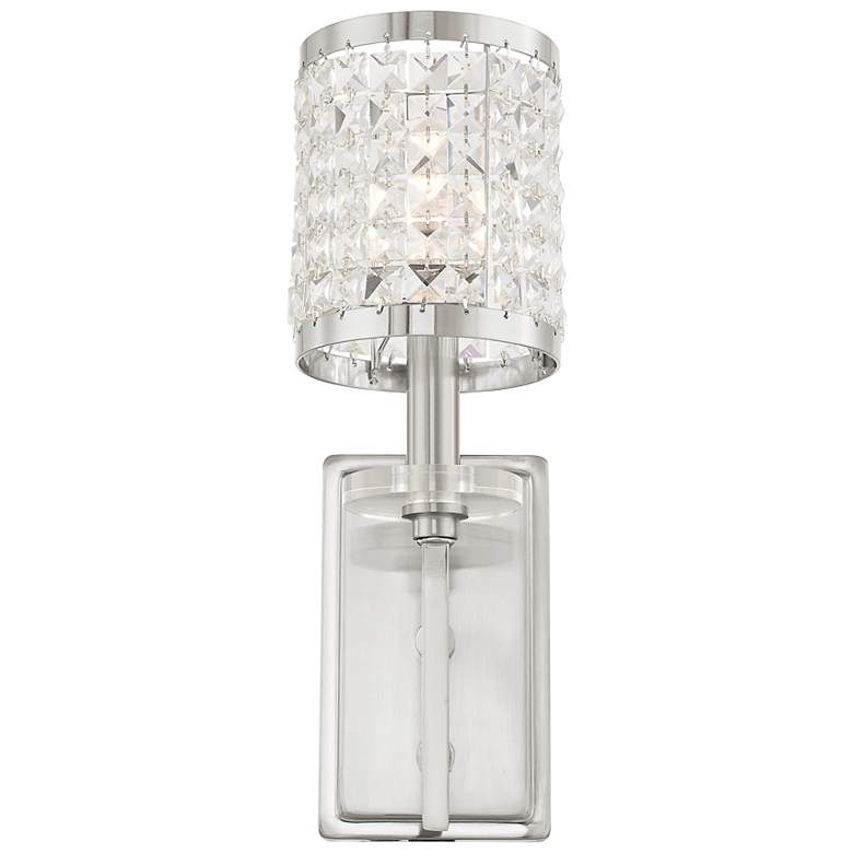 Image 7 Grammercy 15" High Brushed Nickel Wall Sconce more views