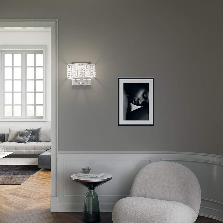 Image 3 Grammercy 2 Light Brushed Nickel Wall Sconce more views