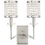 2_Grammercy 2 Light Brushed Nickel Wall Sconce