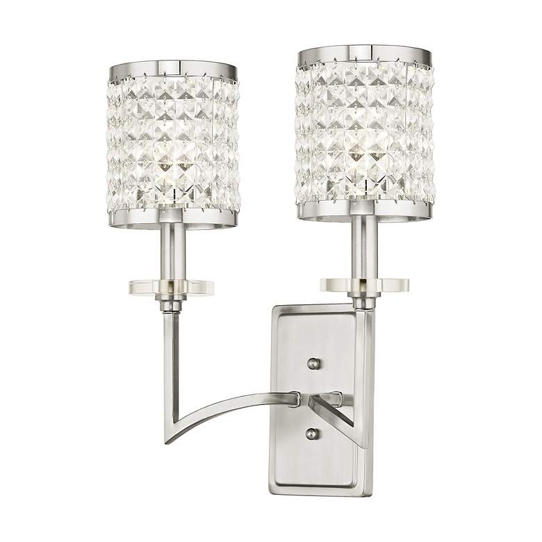 Image 4 Grammercy 2 Light Brushed Nickel Wall Sconce more views