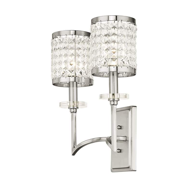 Image 5 Grammercy 2 Light Brushed Nickel Wall Sconce more views