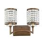3_Grammercy 2 Light Hand Painted Palacial Bronze Bath Vanity more views