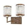 4_Grammercy 2 Light Hand Painted Palacial Bronze Bath Vanity more views