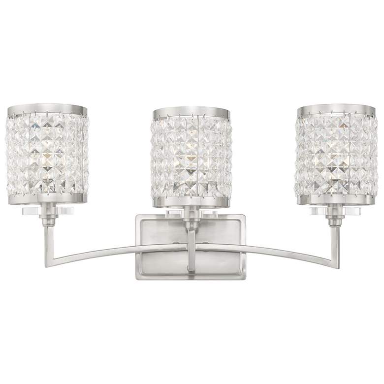 Image 1 Grammercy 3 Light Brushed Nickel Bath Vanity