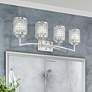 Thumbnail1 of Grammercy 4 Light Brushed Nickel Bath Vanity