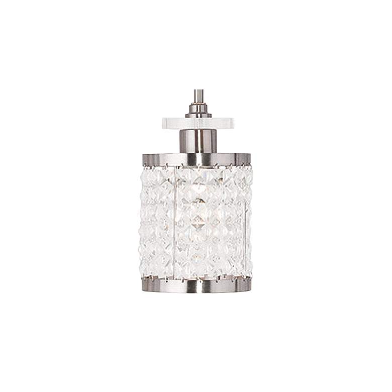 Image 3 Grammercy 5 inch Wide Brushed Nickel Mini Pendant more views