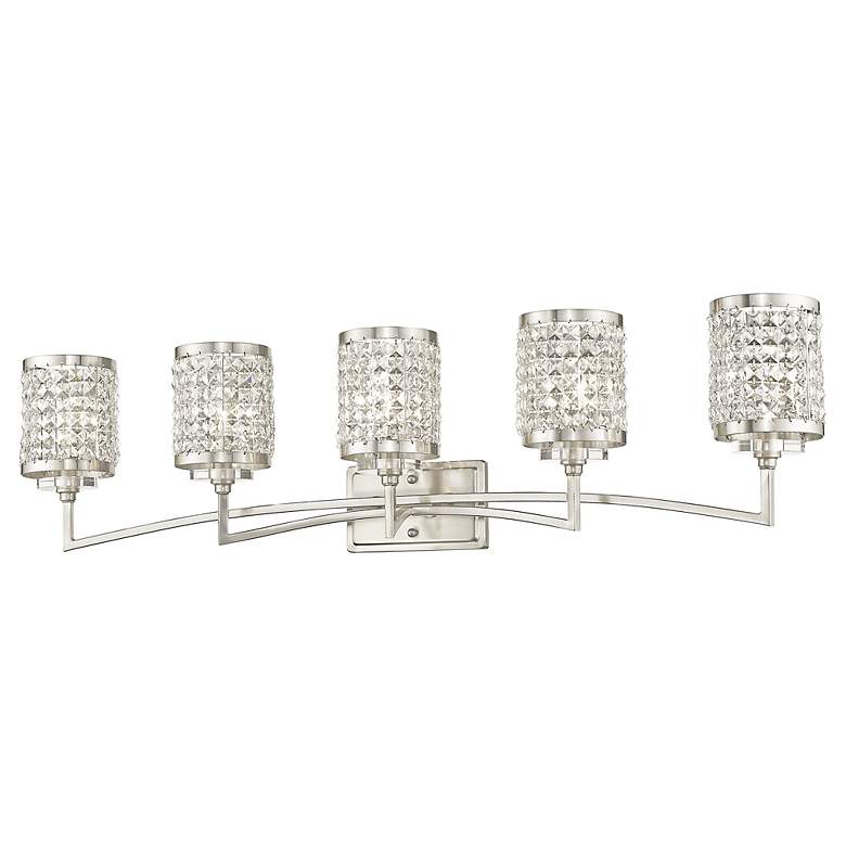 Image 4 Grammercy 5 Light Brushed Nickel Bath Vanity more views