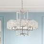 1_Grammercy 8 Light Brushed Nickel Chandelier