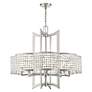 4_Grammercy 8 Light Brushed Nickel Chandelier more views