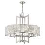 5_Grammercy 8 Light Brushed Nickel Chandelier more views