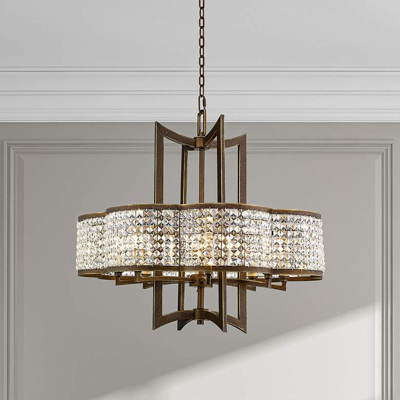 Image 1 Grammercy 8 Light Palacial Bronze Chandelier