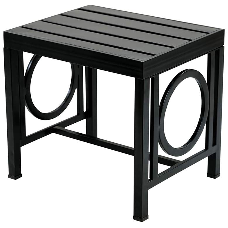 Image 1 Grammercy Outdoor Side Table - Black