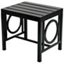 Grammercy Outdoor Side Table - Black