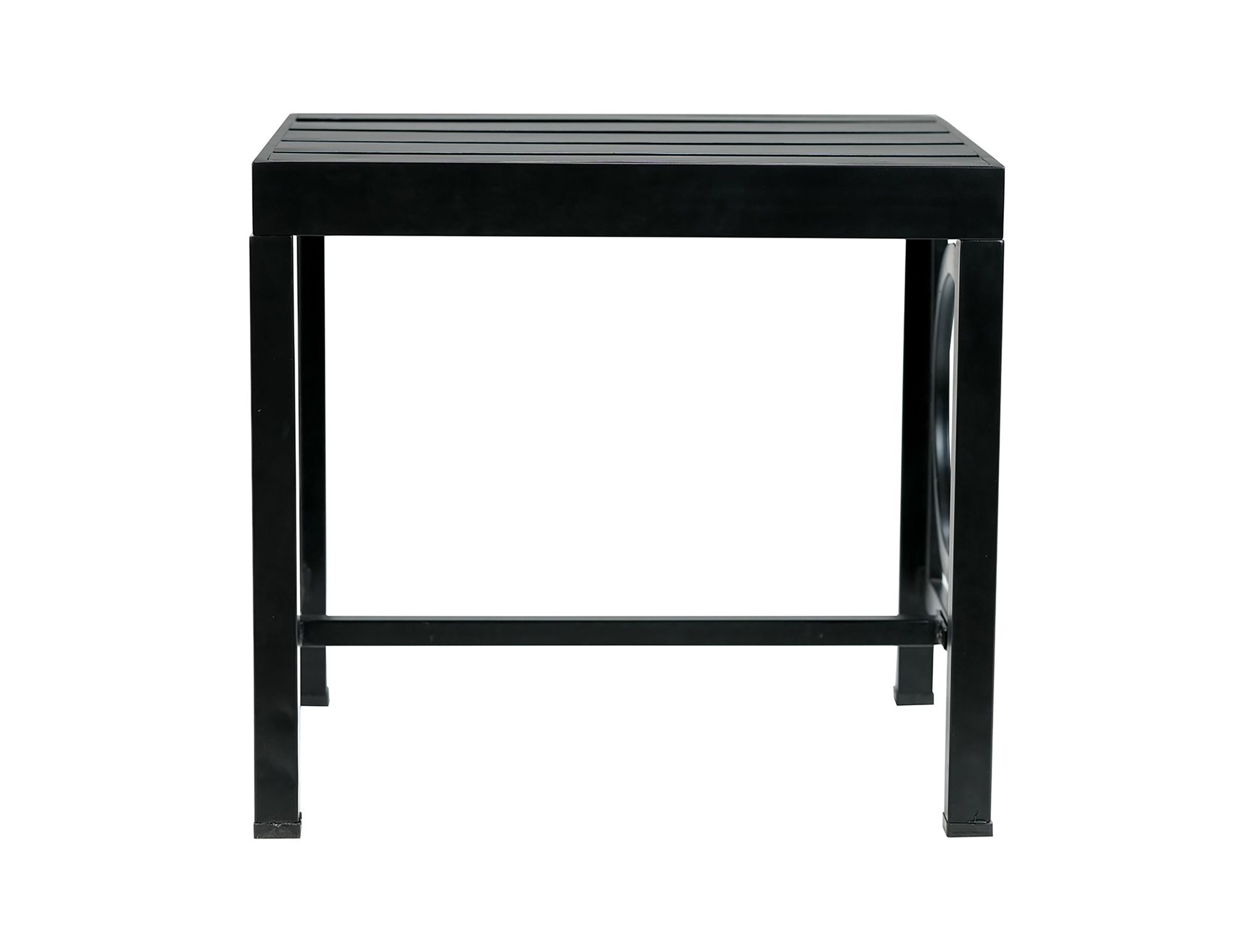 Image 3 Grammercy Outdoor Side Table - Black more views
