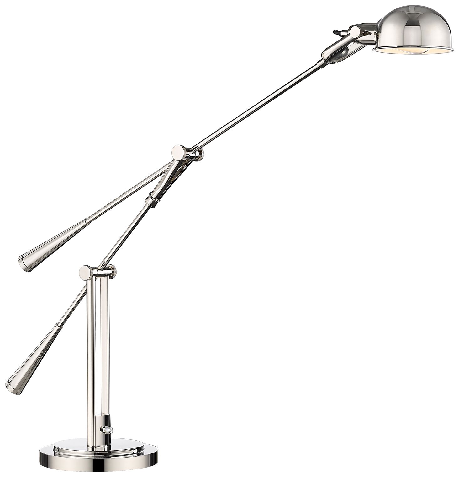 Image 3 Grammercy Park by Z-Lite Polished Nickel 1 Light Table Lamp