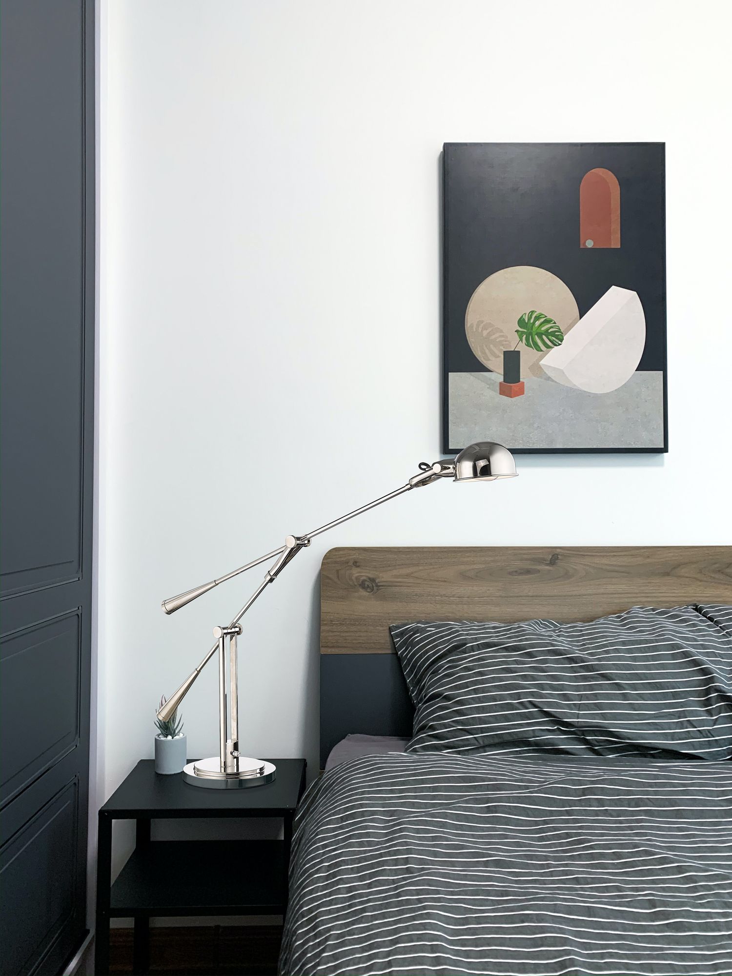 Image 4 Grammercy Park by Z-Lite Polished Nickel 1 Light Table Lamp more views