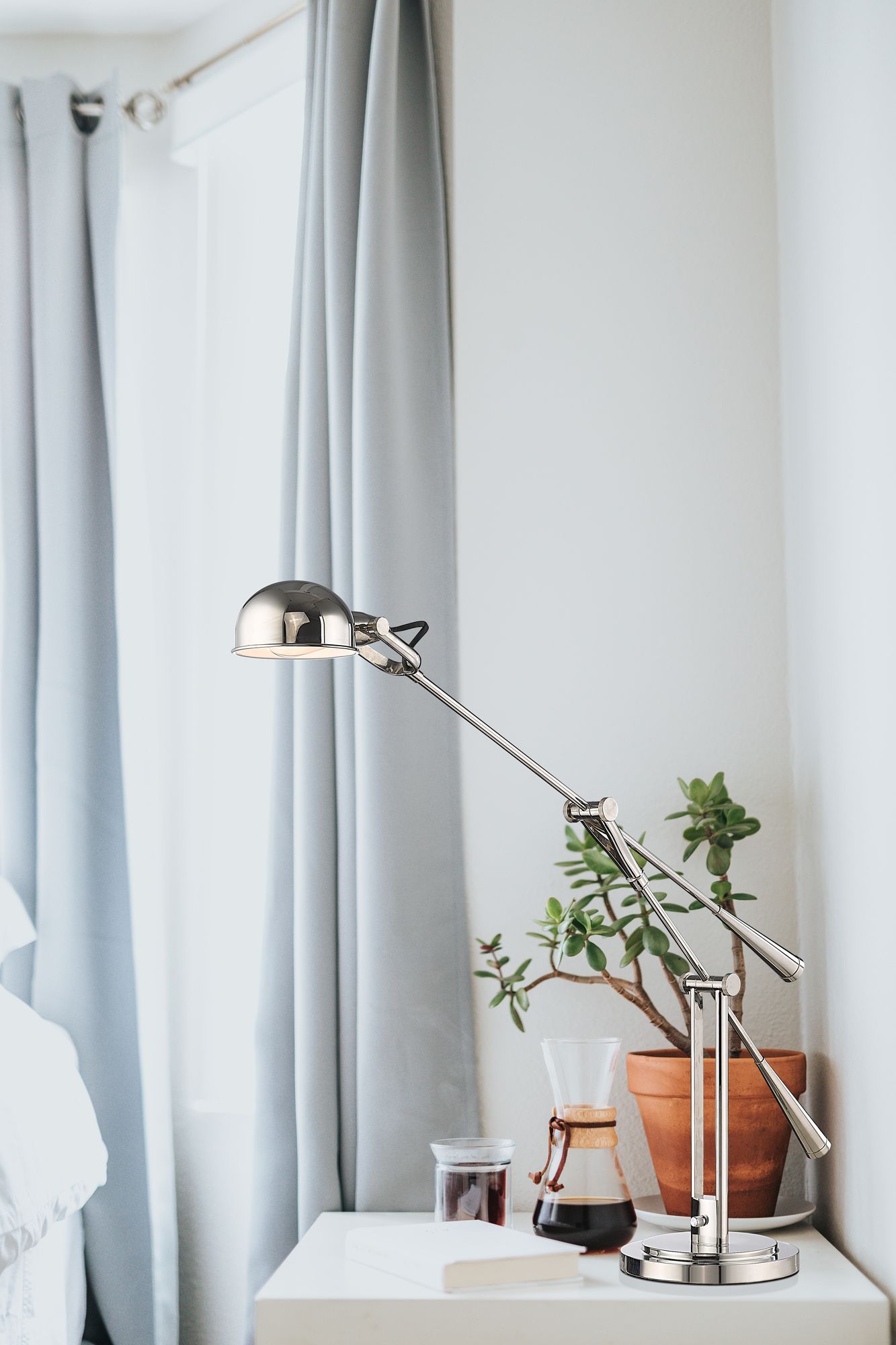 Image 5 Grammercy Park by Z-Lite Polished Nickel 1 Light Table Lamp more views