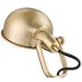 6_Grammercy Park Heritage Brass Adjustable Floor Lamp more views