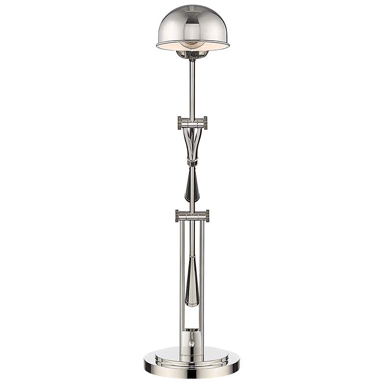 Image 7 Grammercy Park Polished Nickel Adjustable Table Lamp more views