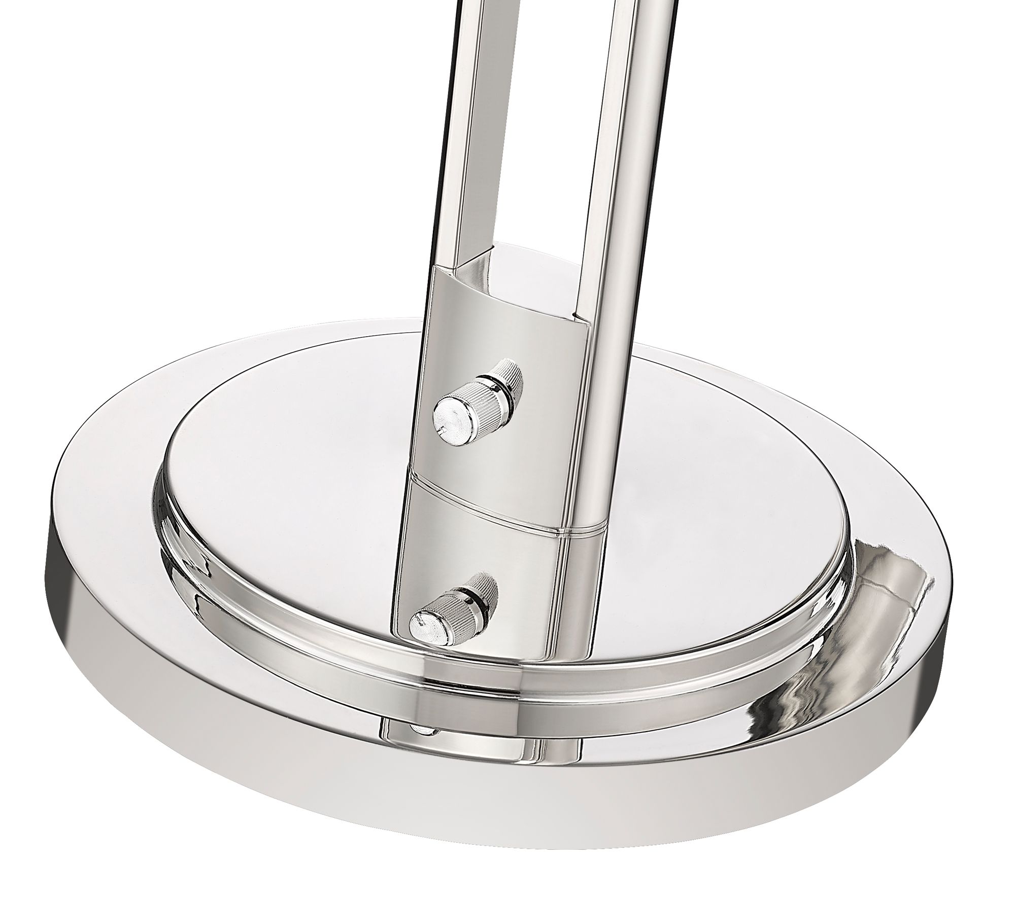 Grammercy Park Polished Nickel Adjustable Table Lamp in scene