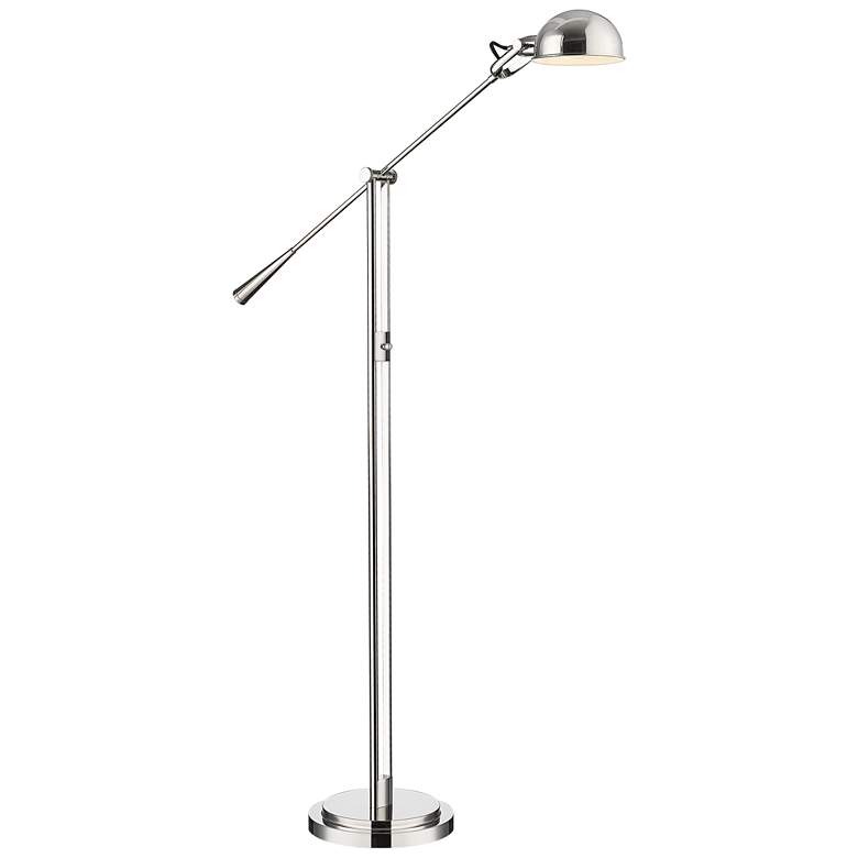 Image 1 Grammercy Park Polished Nickel Task Floor Lamp