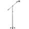 Grammercy Park Polished Nickel Task Floor Lamp