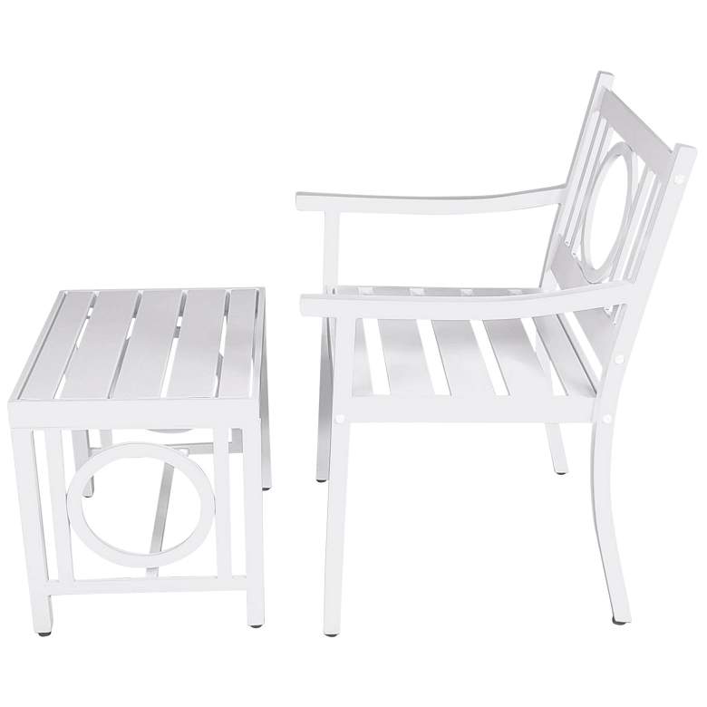 Image 1 Grammercy White Outdoor Chair