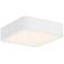 Granada 12" Wide White 3CCT LED Flush Mount