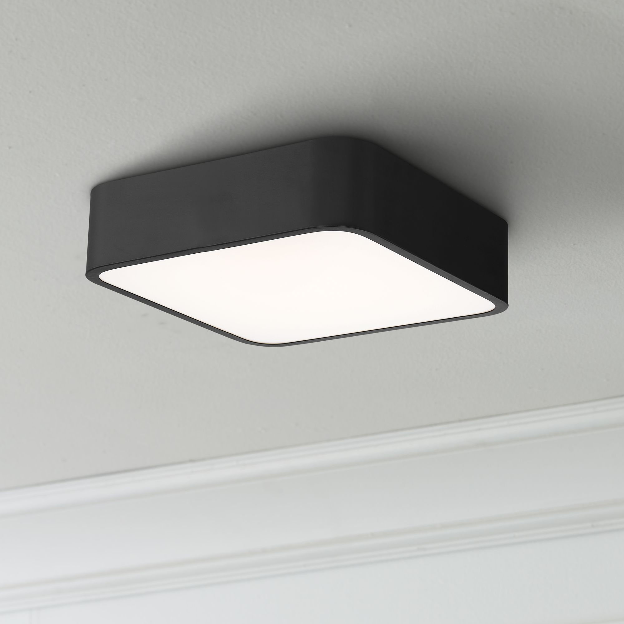 Black metal deals ceiling lights