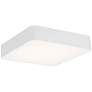 Granada 15 3/4" Wide White Metal Square LED Ceiling Light