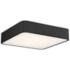 Granada 19.75" Wide Black 3CCT LED Flush Mount