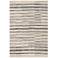 Granada GND-2328 8'x10' Taupe and Charcoal Wool Area Rug