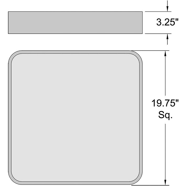 Image 7 Granada LED Flush Mount - White more views