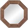 1_Granby Brown Wood 48" Octagonal Wall Mirror