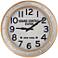 Grand Central Station 24" Railroad Train Wall Clock