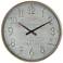 Grand Hotel 1978 Gray 28 1/4" Round Wall Clock