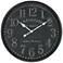 Grand Hotel 31 1/2" Wide Antiquite De Paris Wall Clock