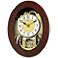 Grand Nostalgia 20 3/4" High Musical Chime Wall Clock