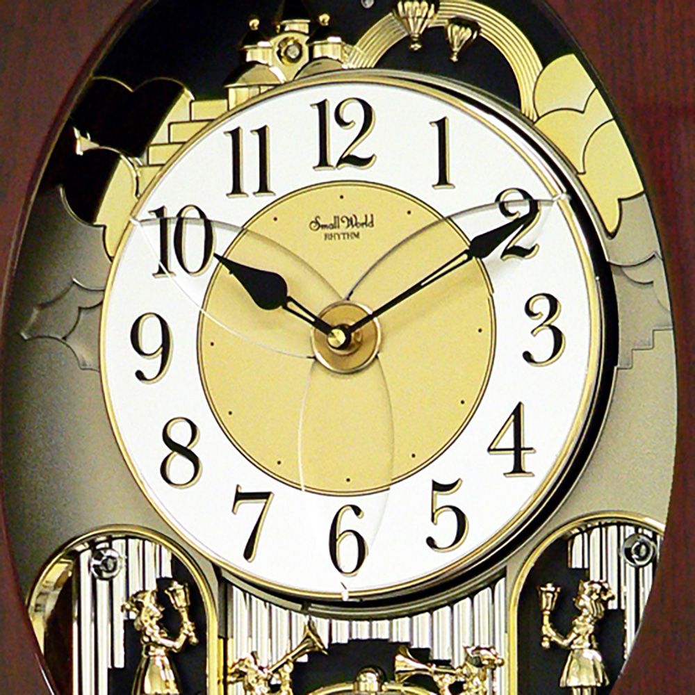 Grand Nostalgia 20 3/4" High Musical Chime Wall Clock 9Y528 Lamps Plus