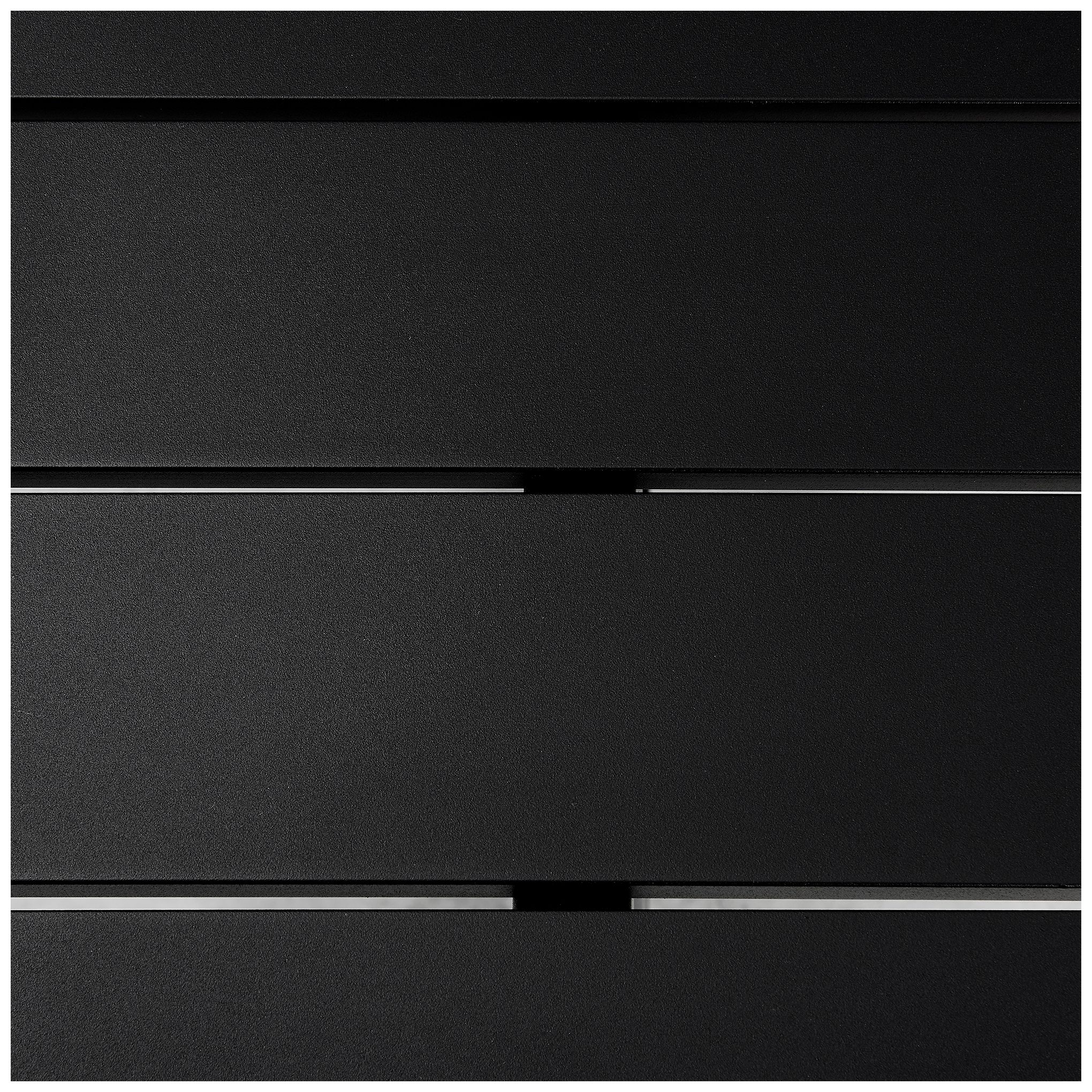 Grand Outdoor 5-Piece Round Dining Table Set in Aluminum with Grey Cushions