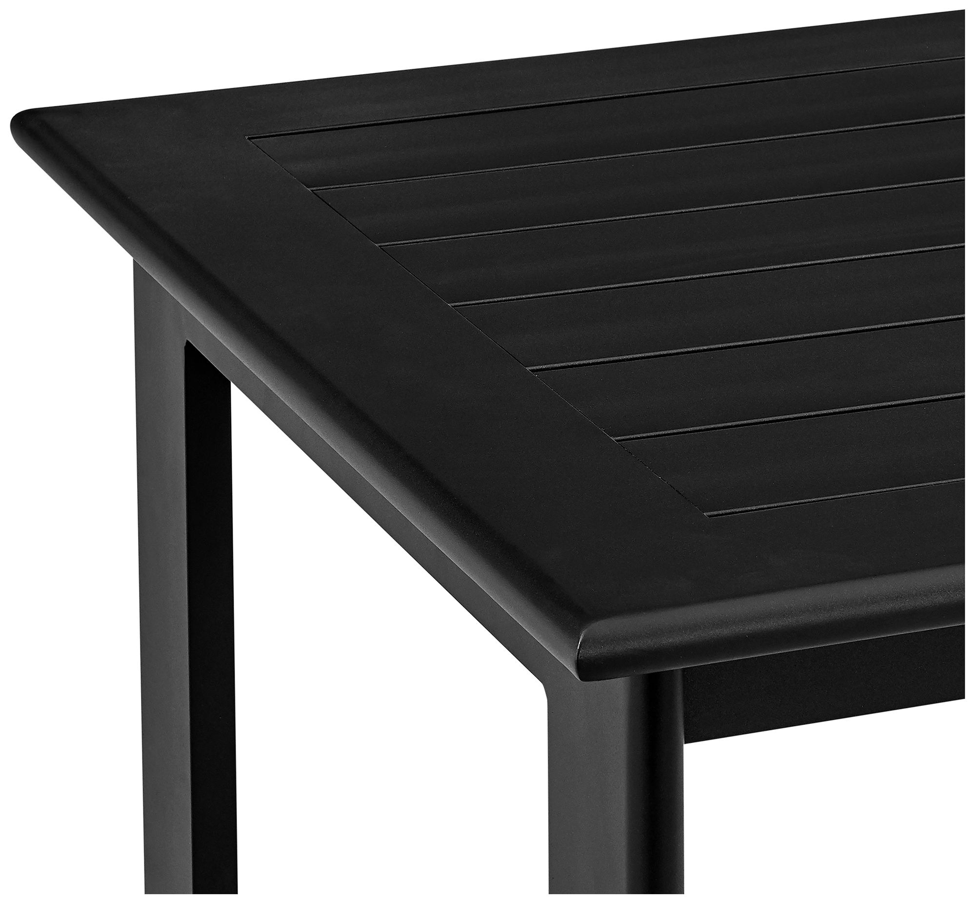 Image 4 Grand Outdoor Patio Bar Height Dining Table in Aluminum more views